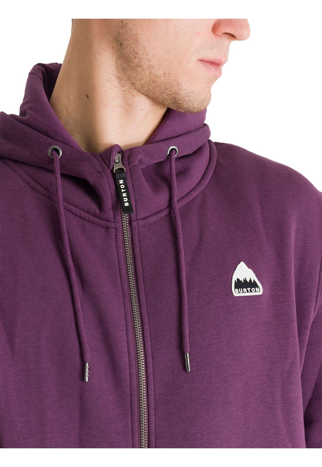 Polerón Hombre Mountain Patch Morado Burton-4