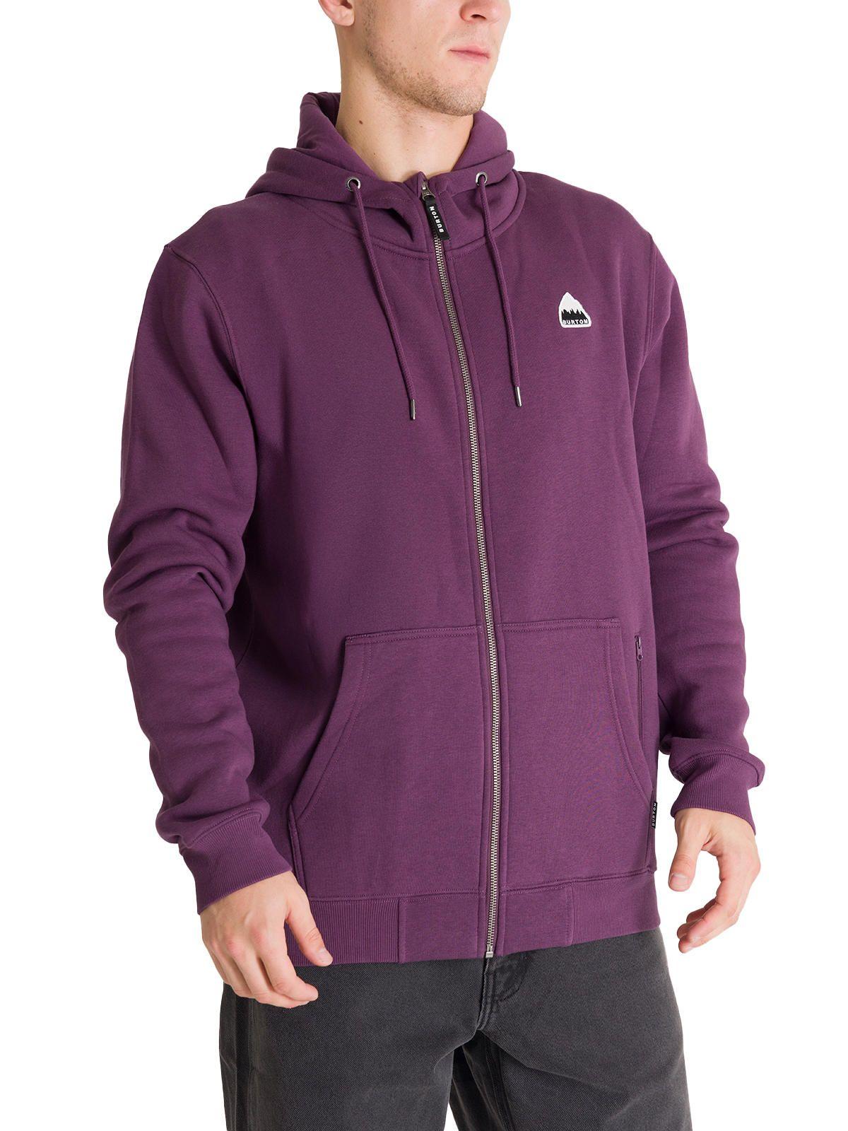 Polerón Hombre Mountain Patch Morado Burton-1
