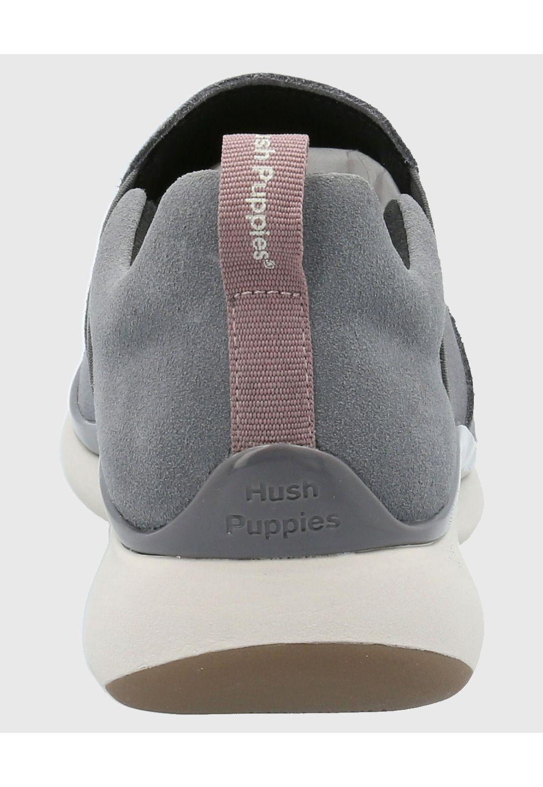 Zapatilla Cuero Mujer Sheer Gris-6