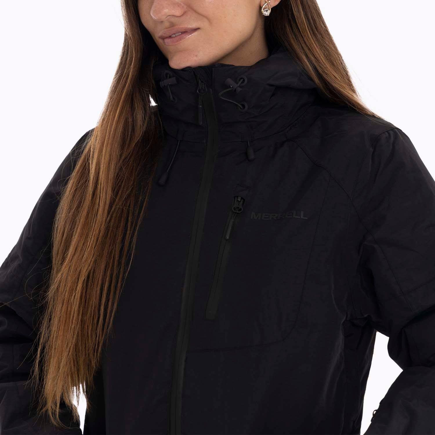 Parka Mujer Pecos 3 In 1 Negro Merrell-2