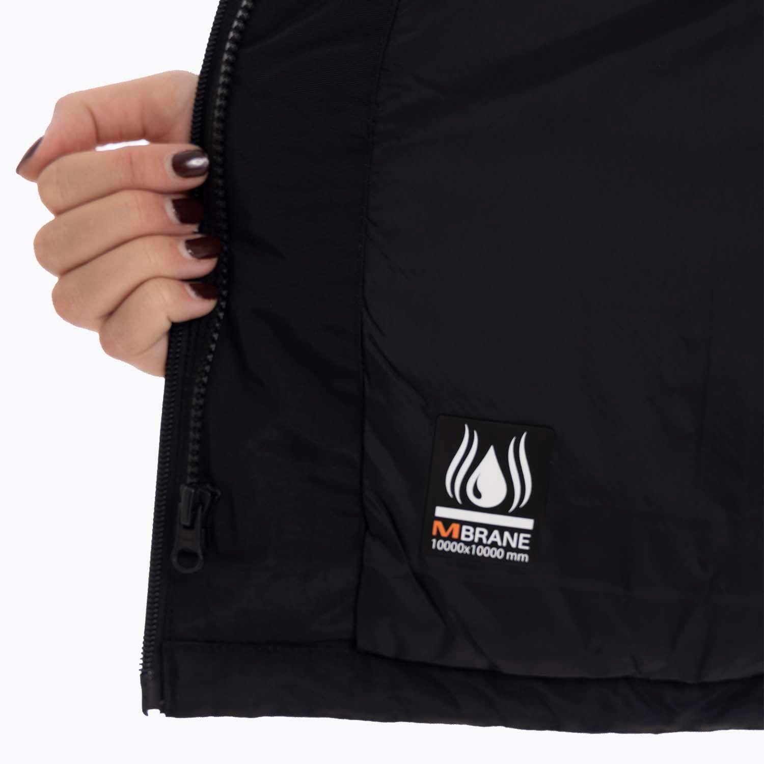 Parka Mujer Pecos 3 In 1 Negro Merrell-6