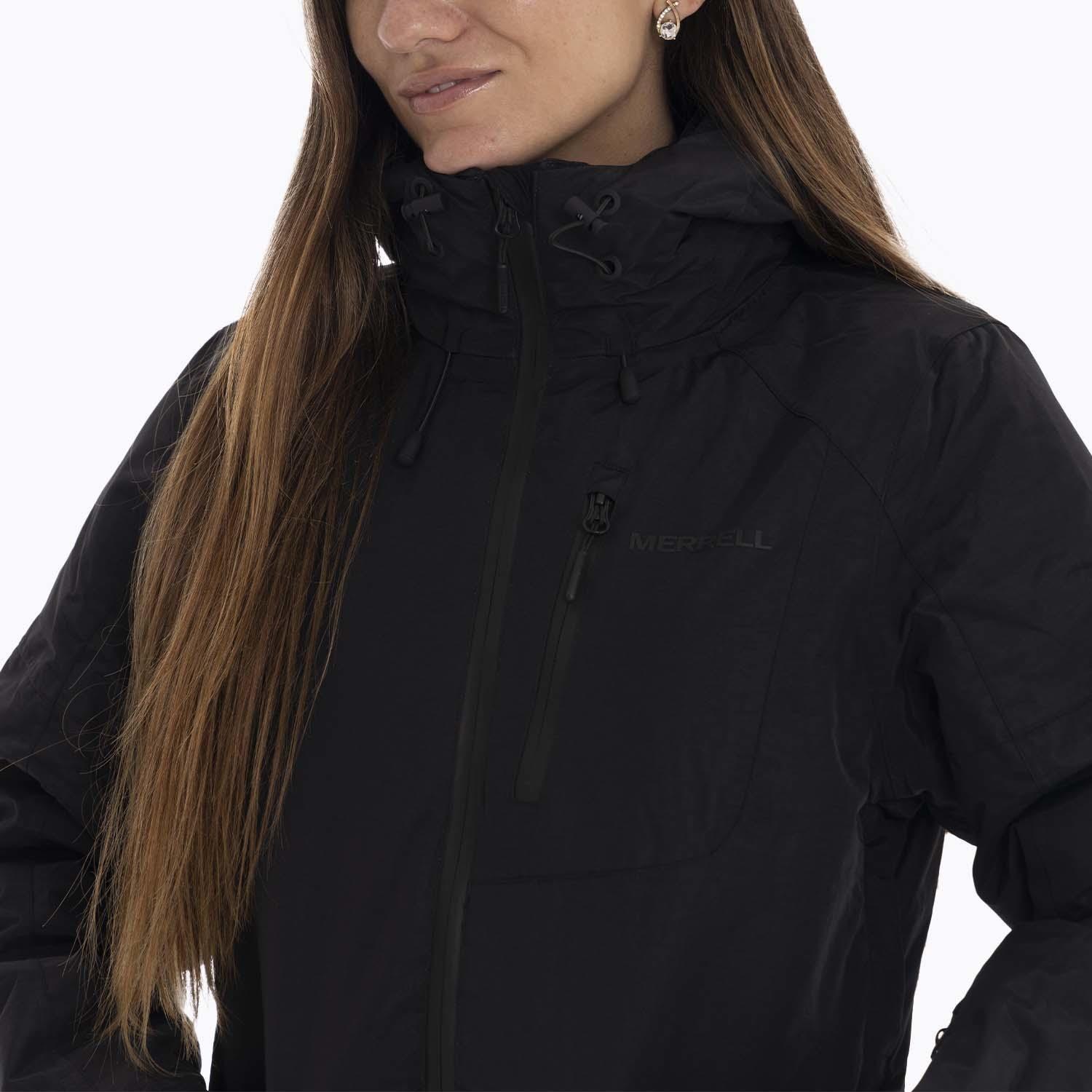 Parka Mujer Pecos 3 In 1 Negro Merrell-2