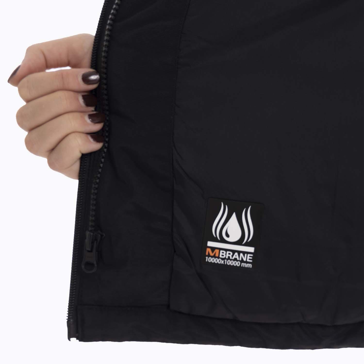 Parka Mujer Pecos 3 In 1 Negro Merrell-6