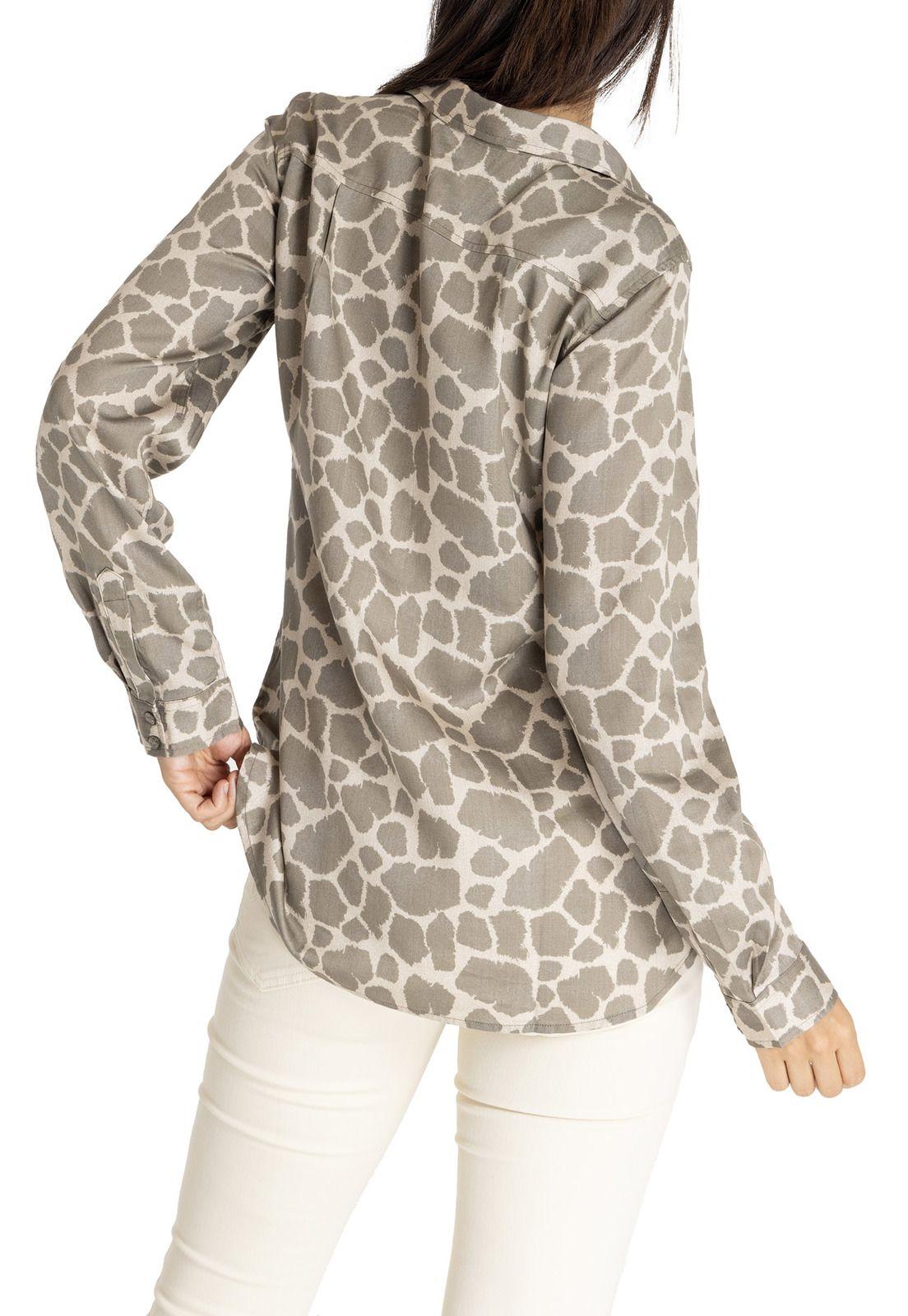 Blusa M/L Mujer Savage Oliva-5