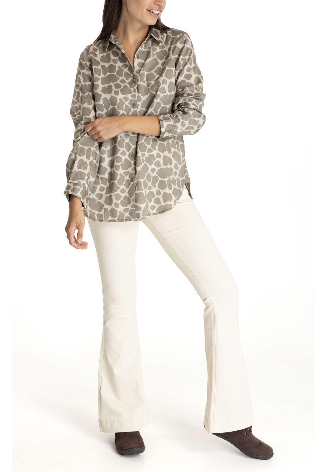 Blusa M/L Mujer Savage Oliva-8