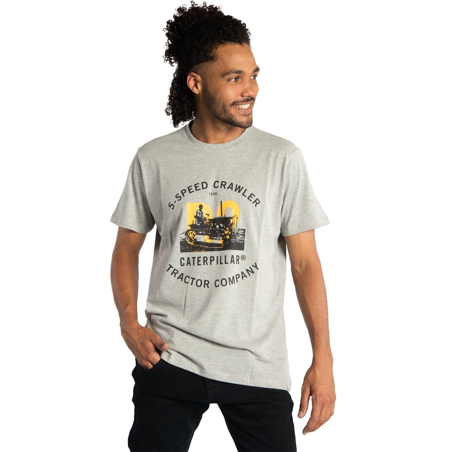 Polera Manga Corta  Hombre Foundation D9 Tee Gris-0
