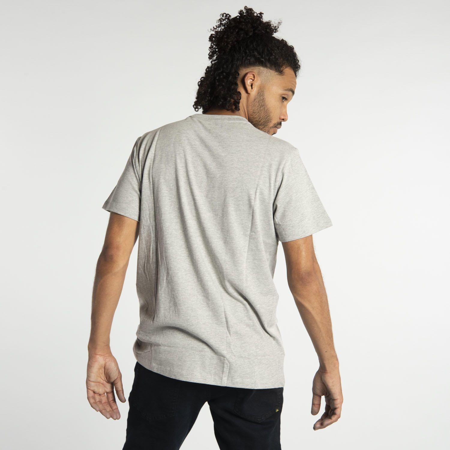 Polera Manga Corta  Hombre Foundation D9 Tee Gris-2
