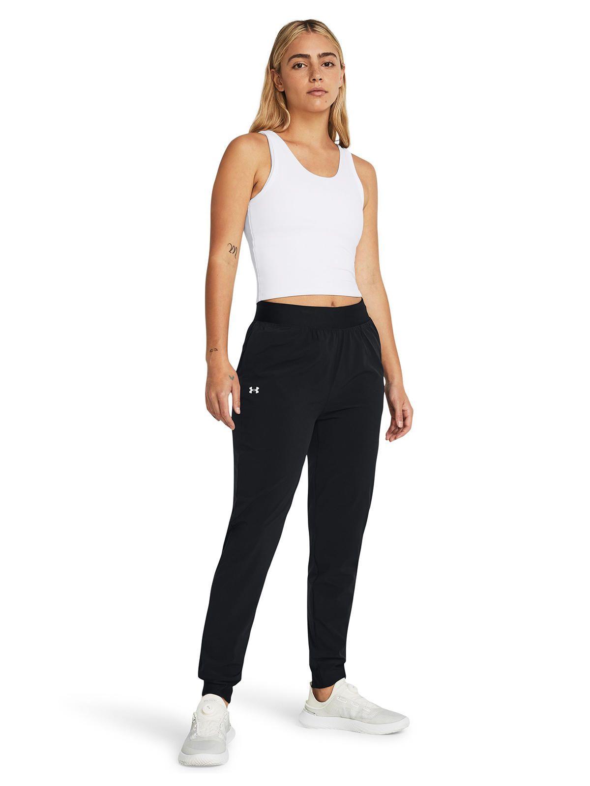 Pantalones UA ArmourSport Negro para mujer-3