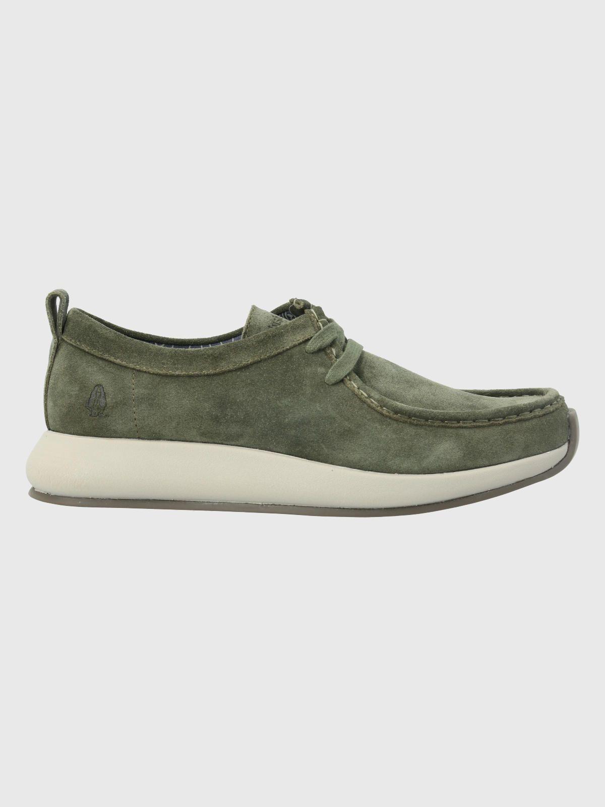 Zapato Cuero Verde Militar Hombre Icon -1