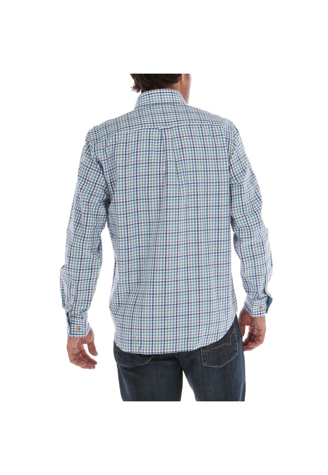 Camisa Algodón Viyellabut Azul  Hombre Rockford-0