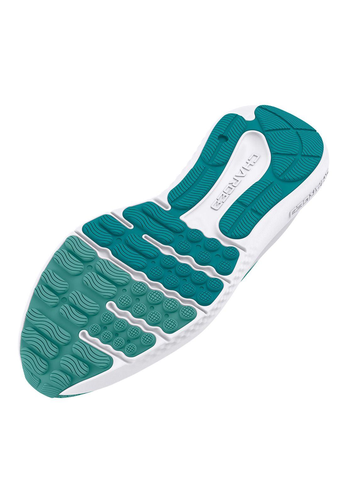 Zapatillas correr UA Surge 4 mujer Verde-3