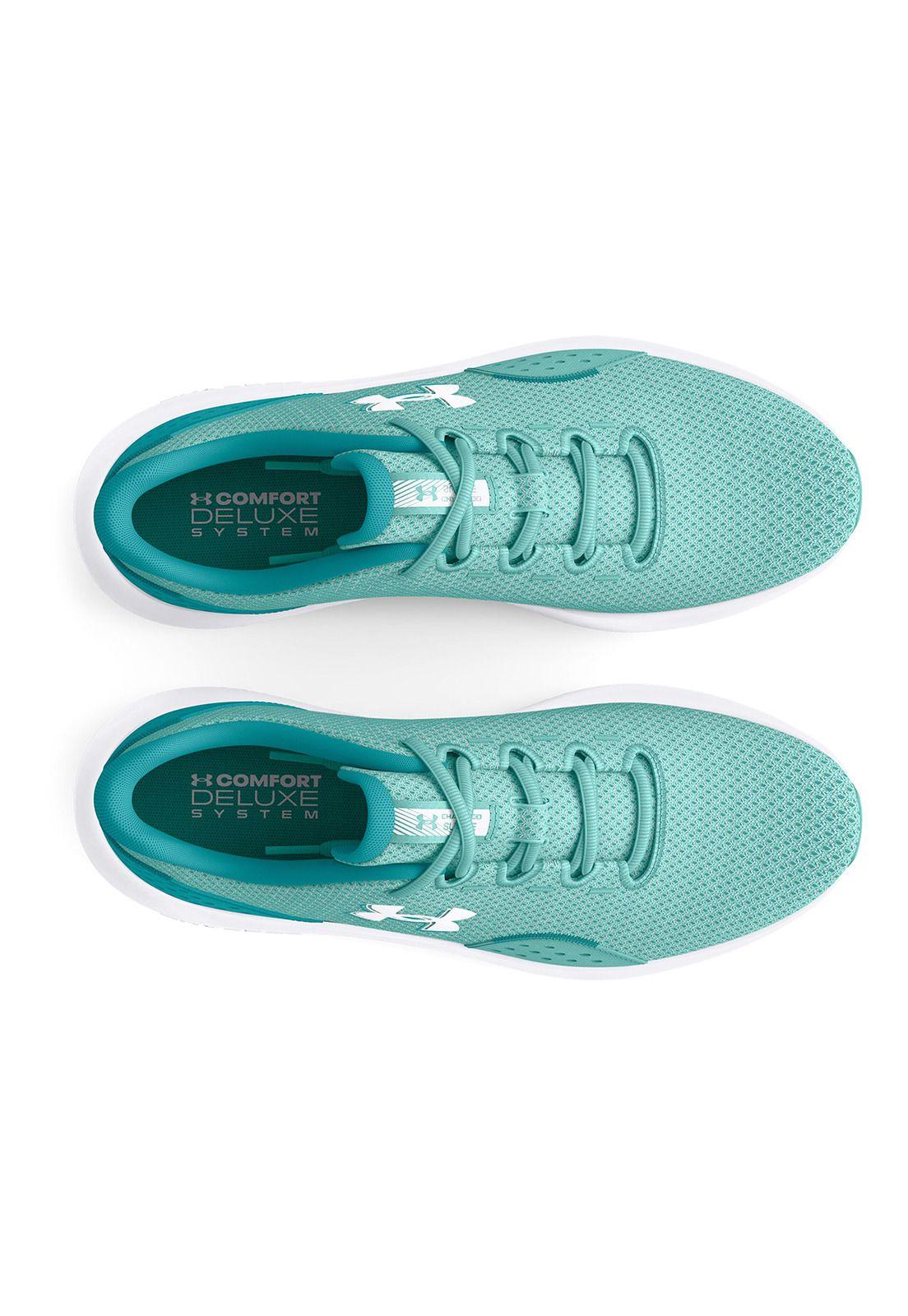 Zapatillas correr UA Surge 4 mujer Verde-4
