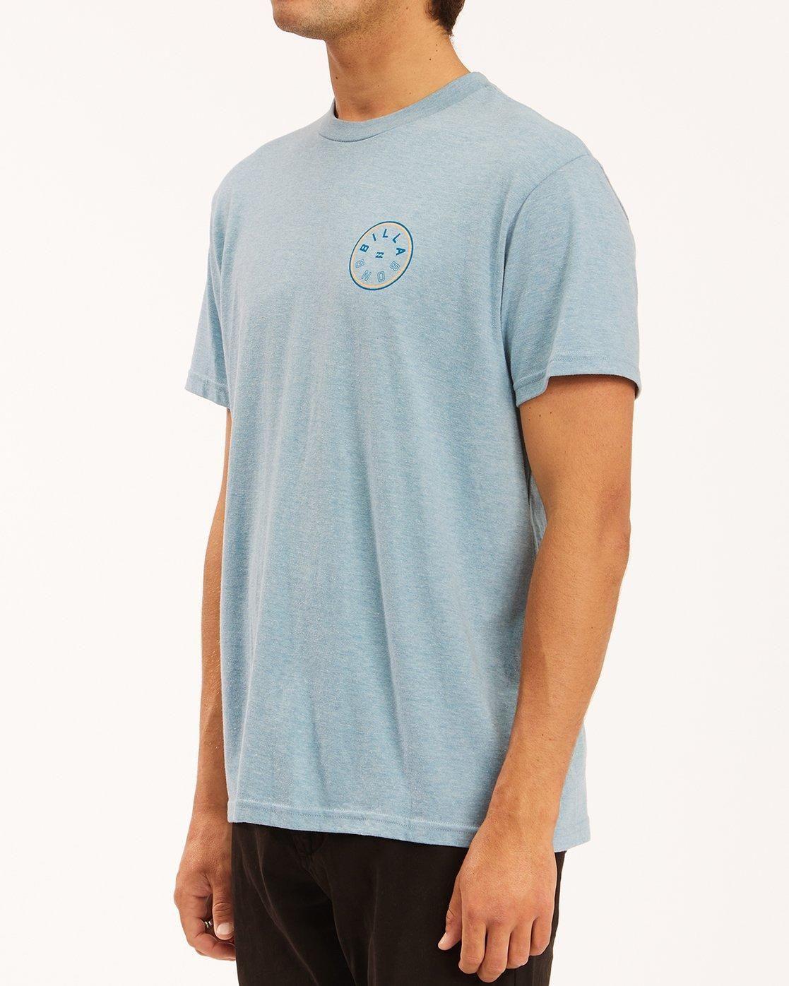 Polera M/C Hombre Rotor Celeste-1