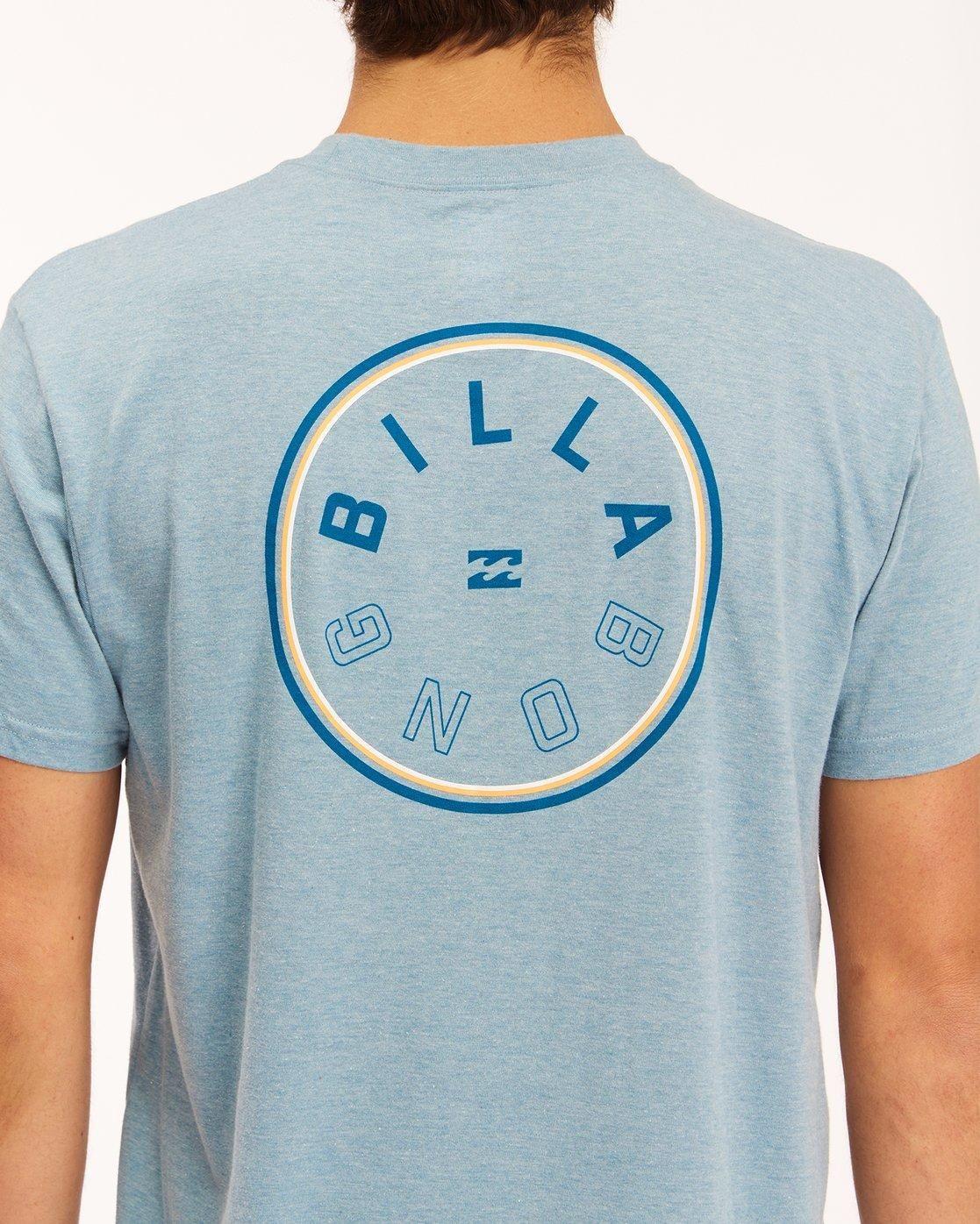 Polera M/C Hombre Rotor Celeste-2