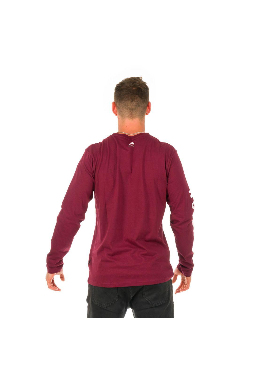 Polera M/L Hombre Elite 1 Burdeo -2