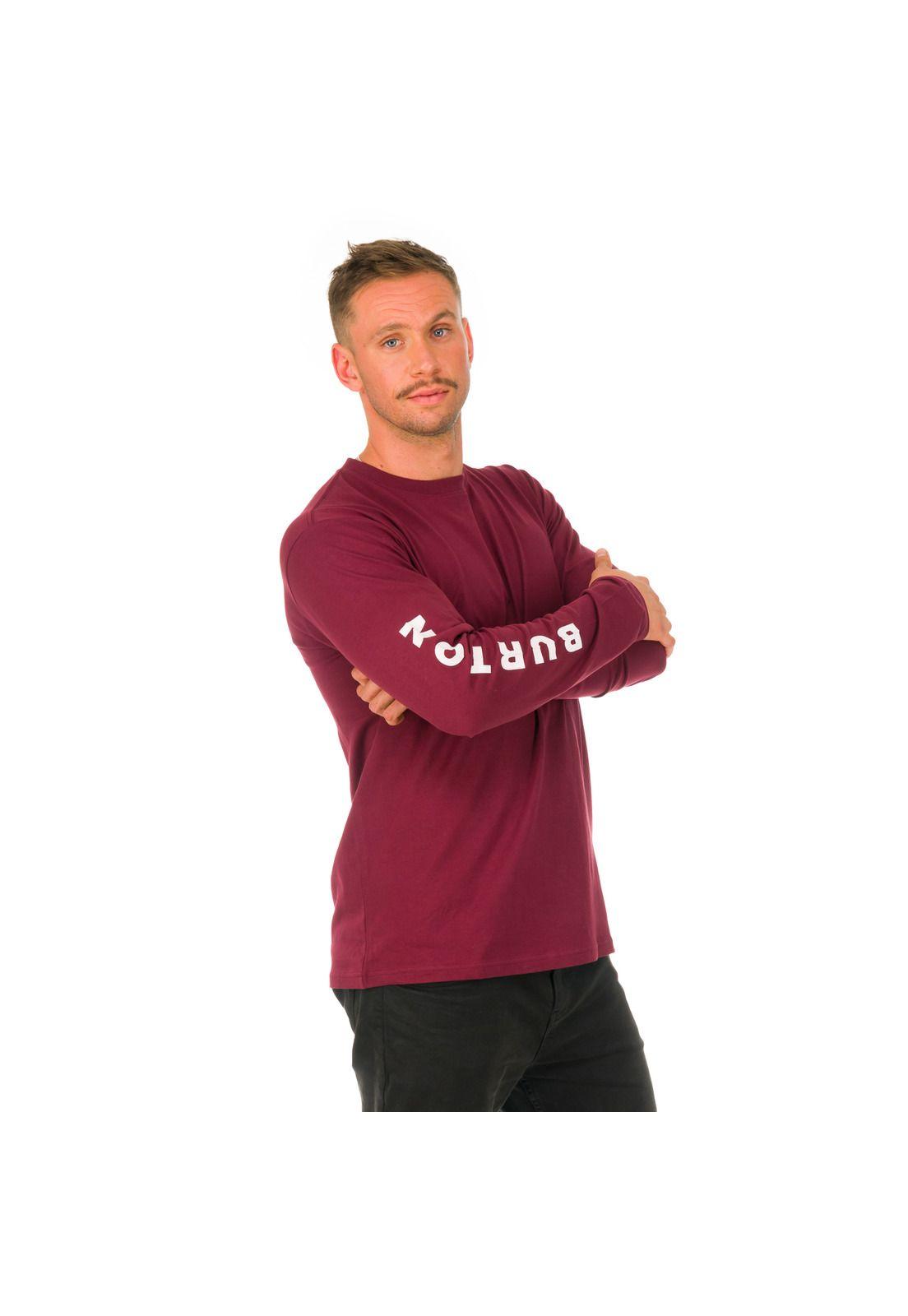 Polera M/L Hombre Elite 1 Burdeo -3