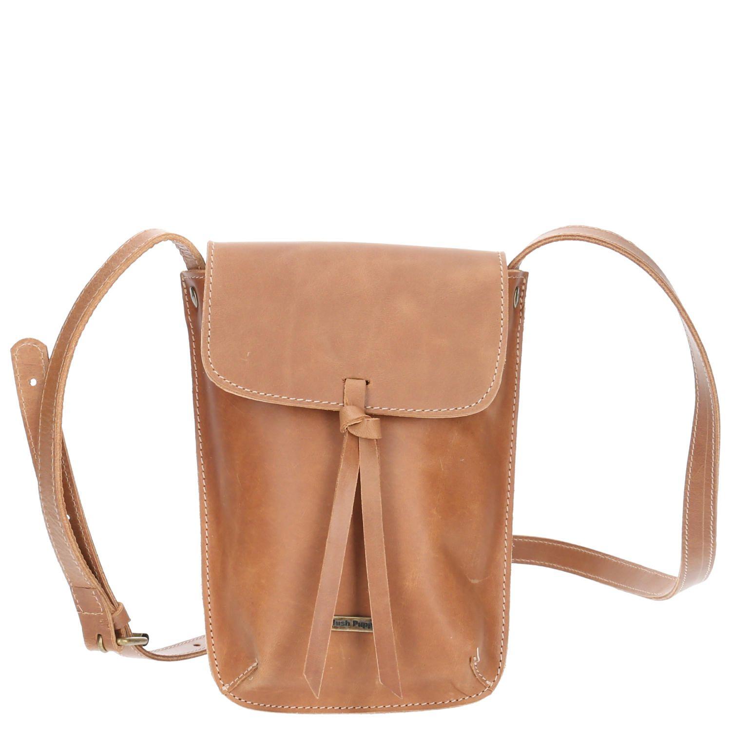 Cartera Mujer Leff Cross Café-0