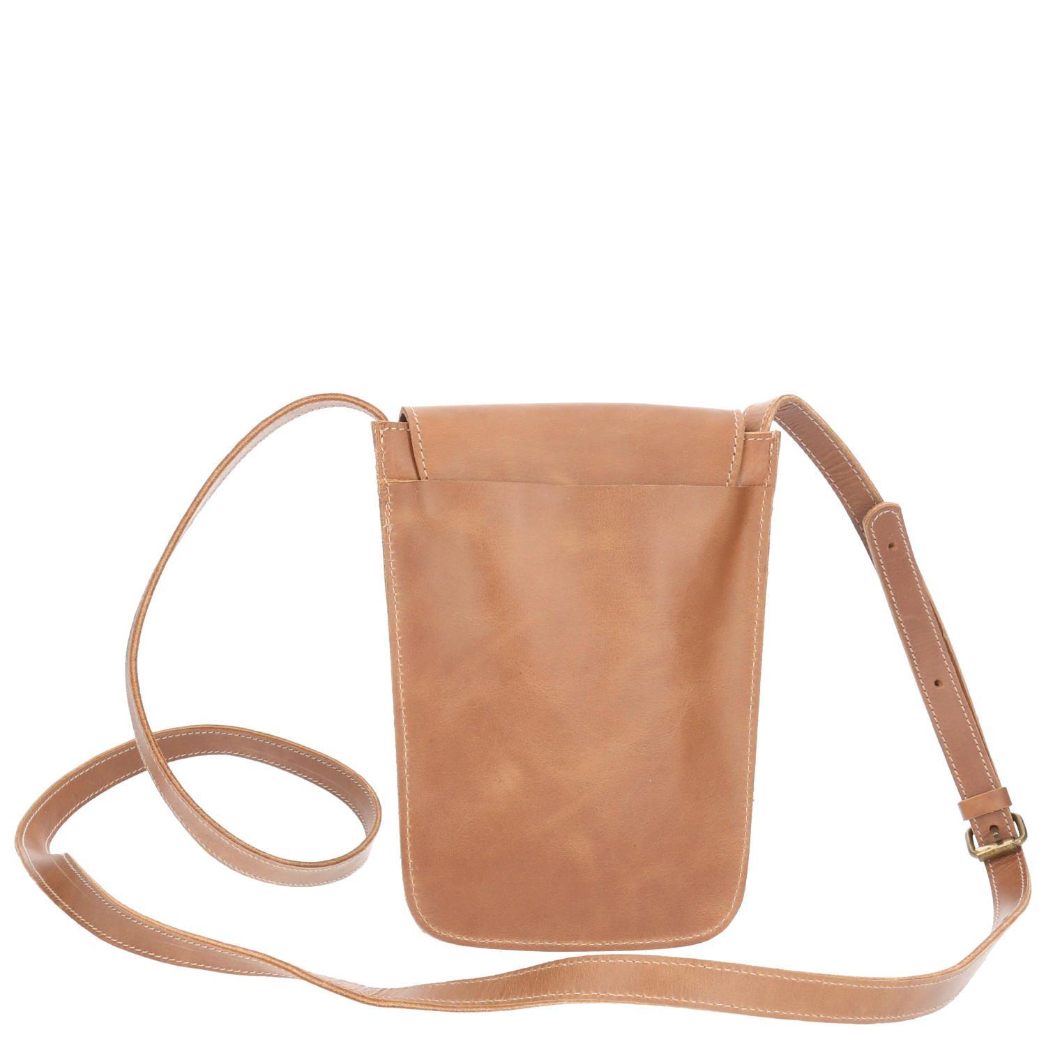 Cartera Mujer Leff Cross Café-2