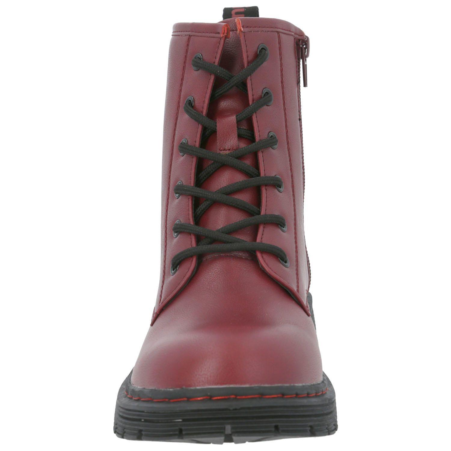 Botín Niña Arauca Rojo-3