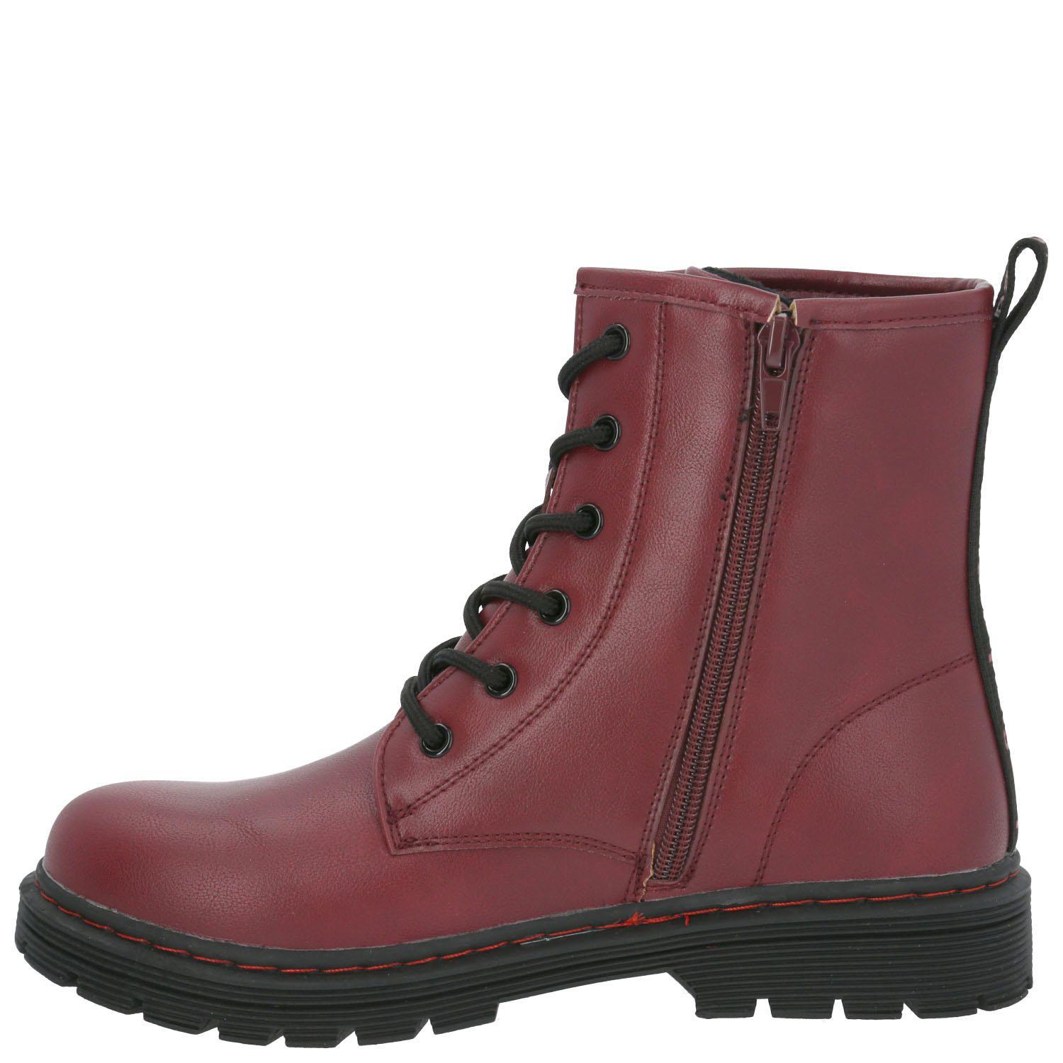 Botín Niña Arauca Rojo-5