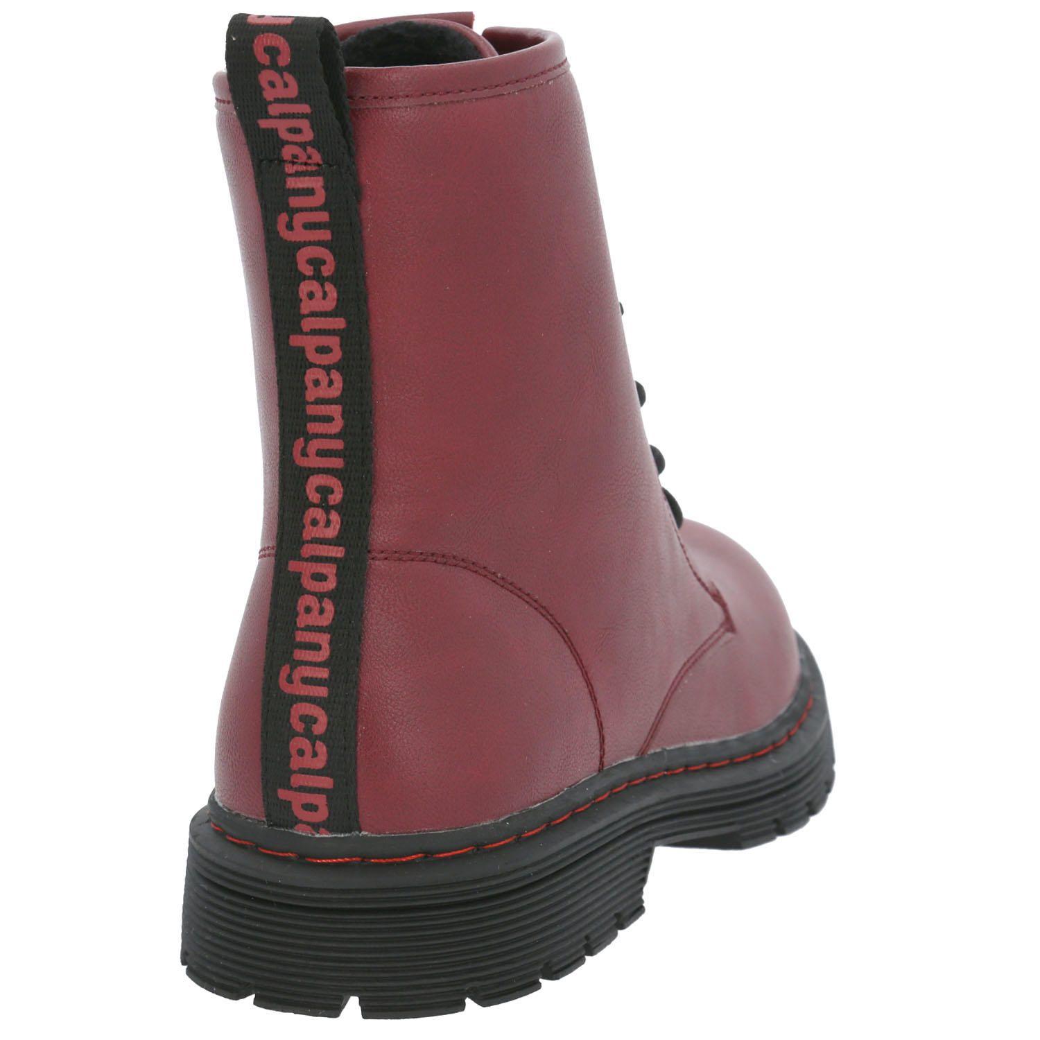 Botín Niña Arauca Rojo-6