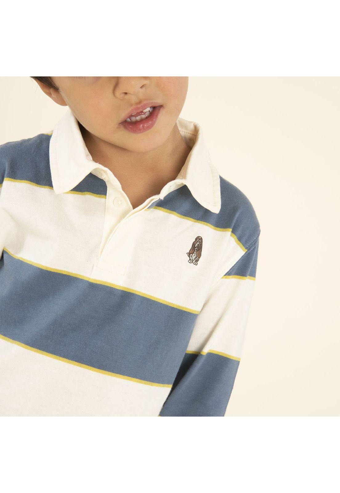 Polera Niño Rugby Azul-2