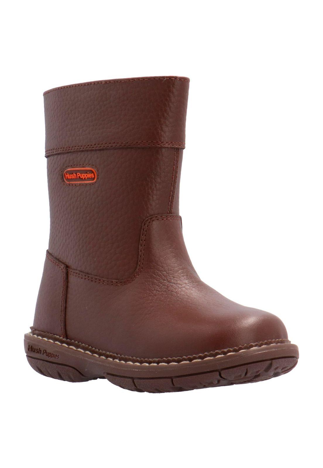 Bota Cuero Niño New Yuma Café-0