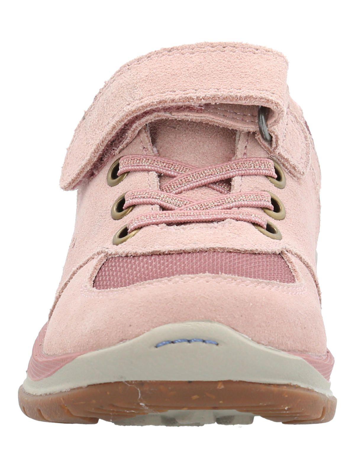 Zapatilla Cuero Bambus Niña Rosado-3