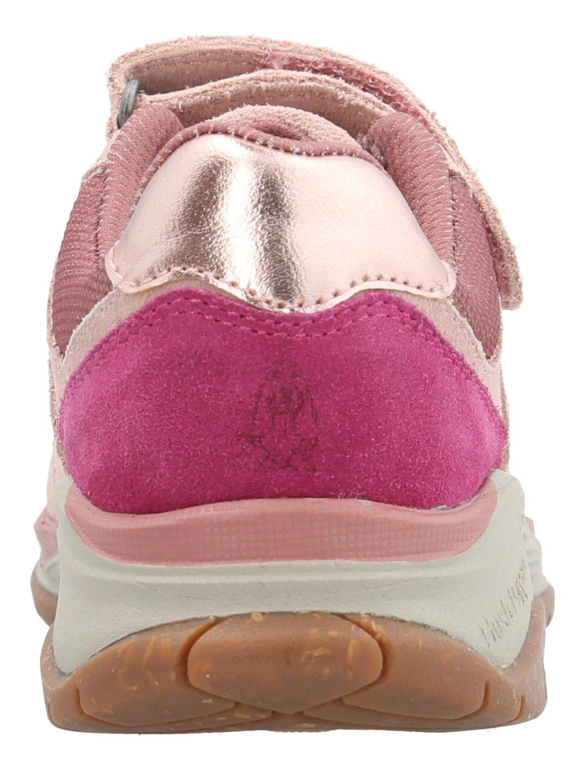 Zapatilla Cuero Bambus Niña Rosado-6