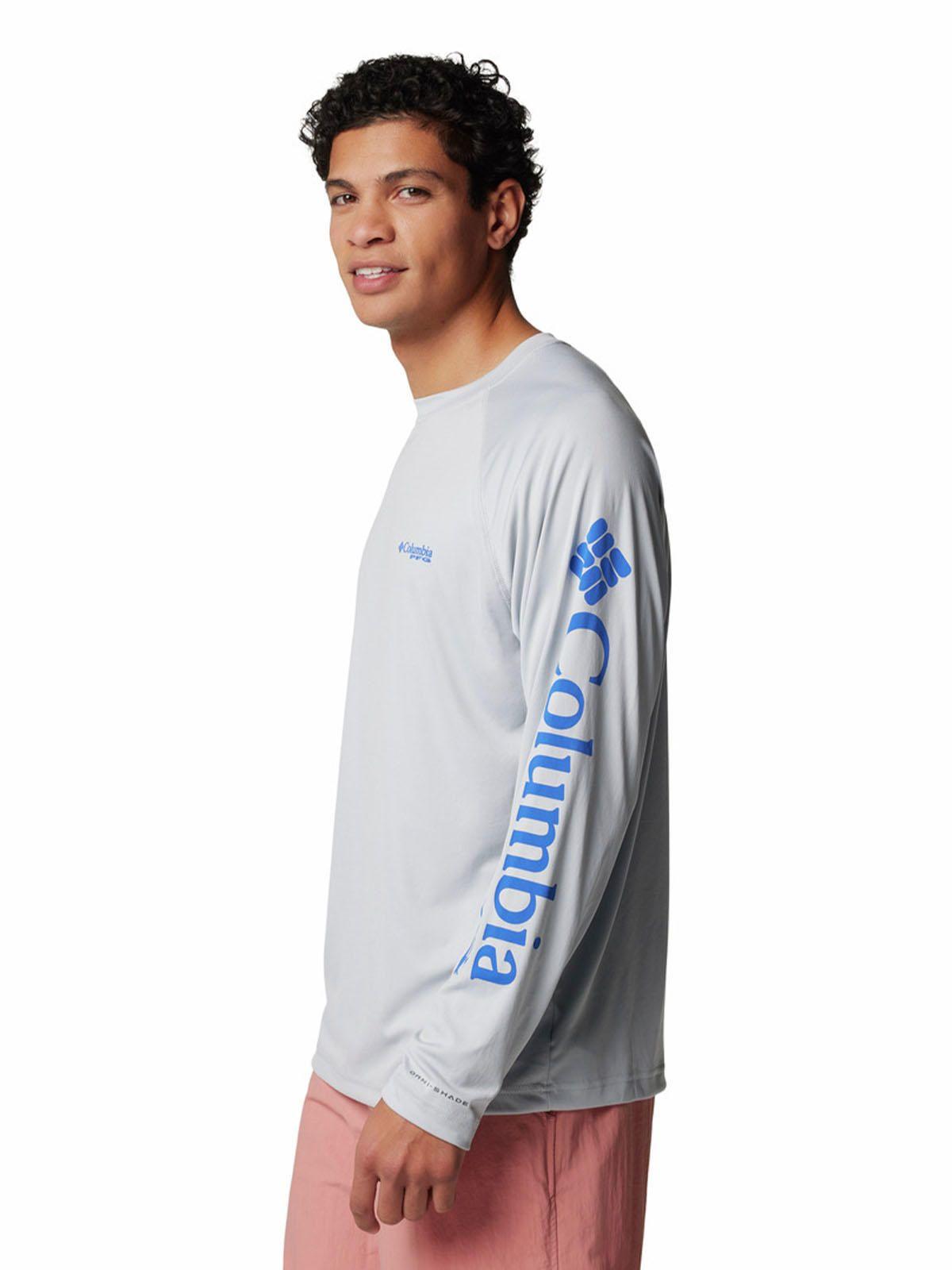 Polera Manga Larga Hombre Terminal Tackle Gris-1