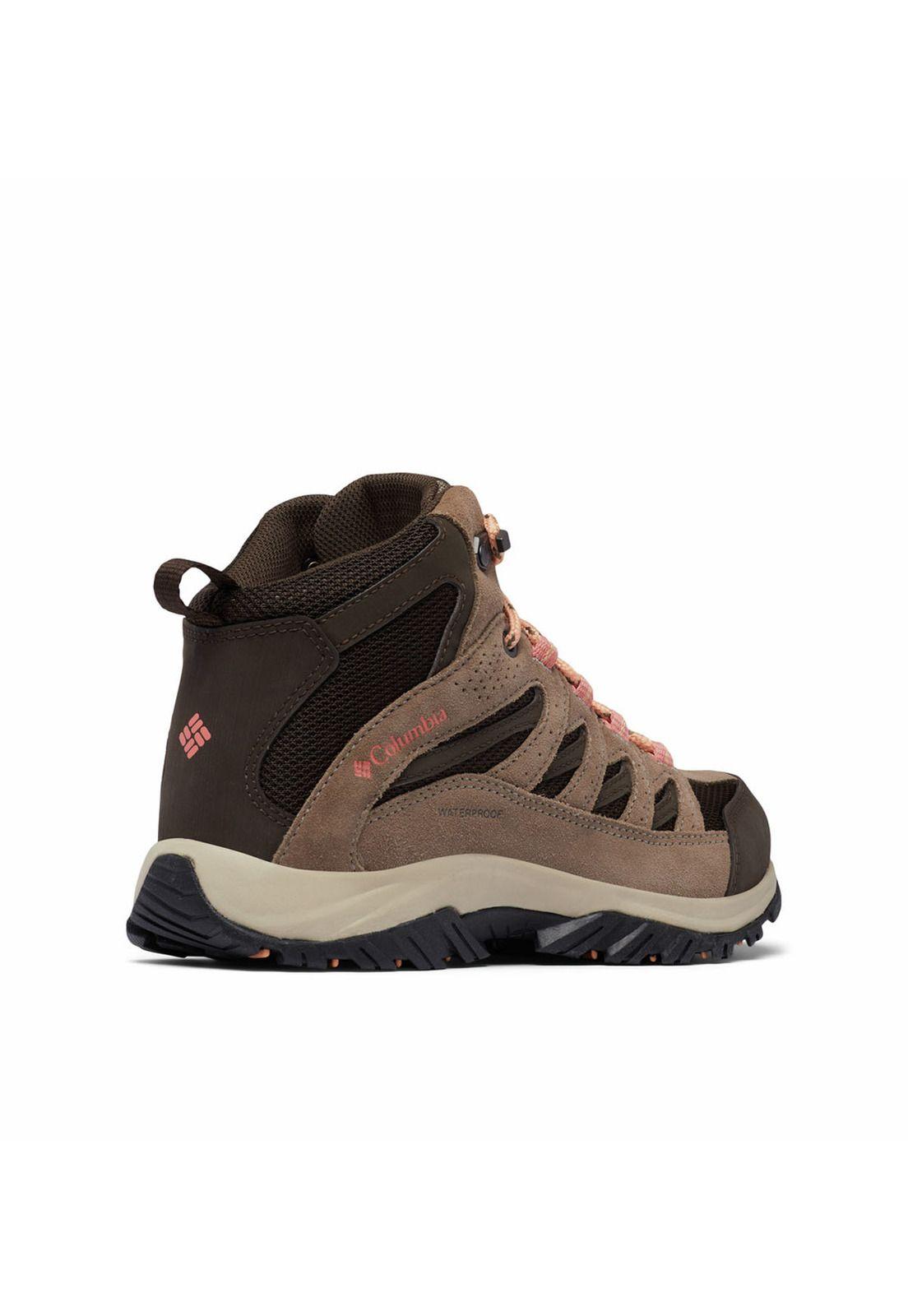 Bota Mujer Crestwood Mid Wtpf Café-6