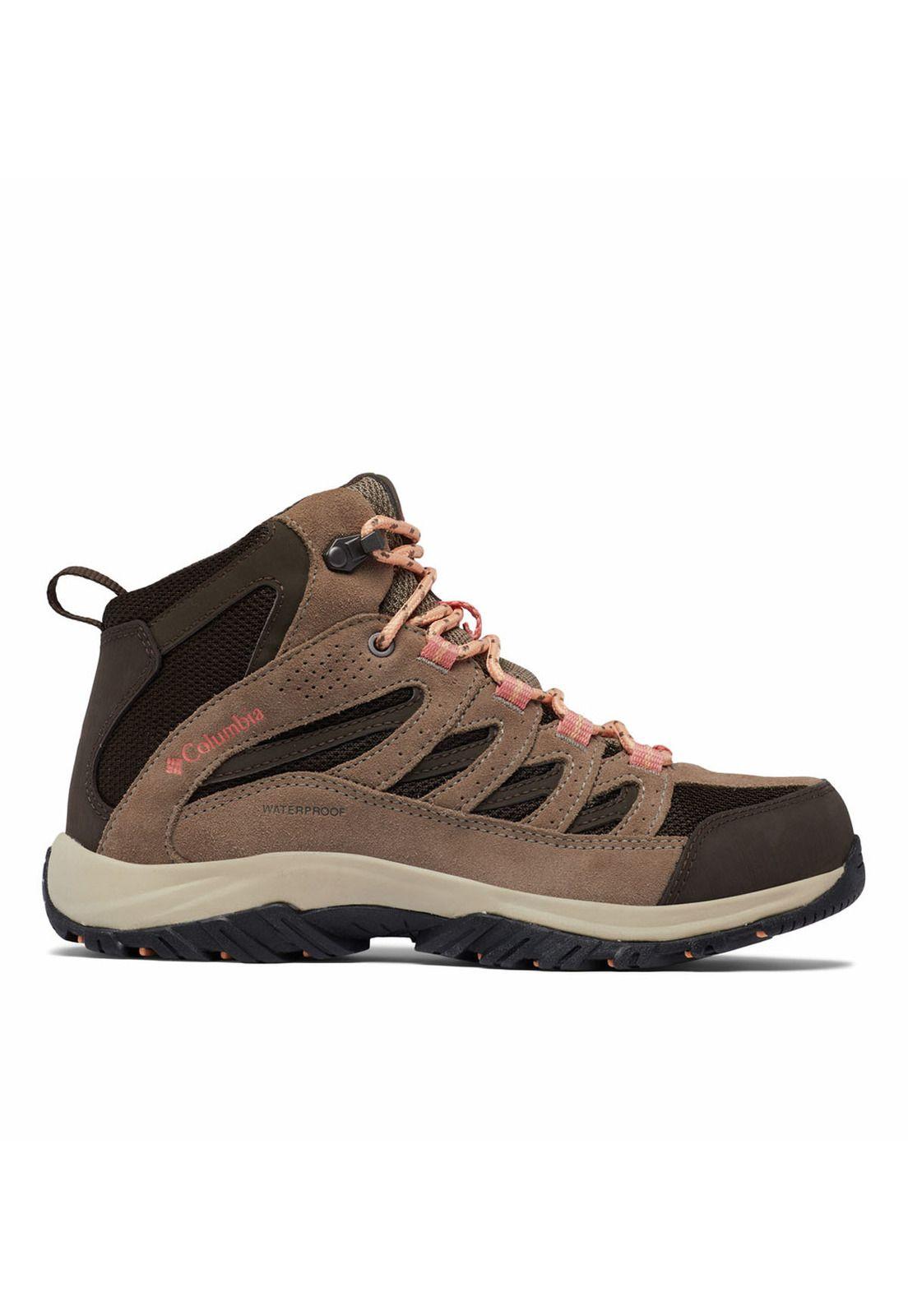 Bota Mujer Crestwood Mid Wtpf Café-7