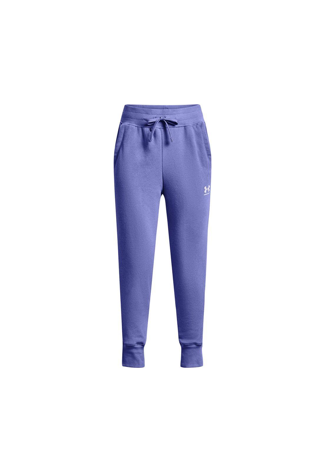 Pantalón Jogger Rival Fleece EM niña Azul-0