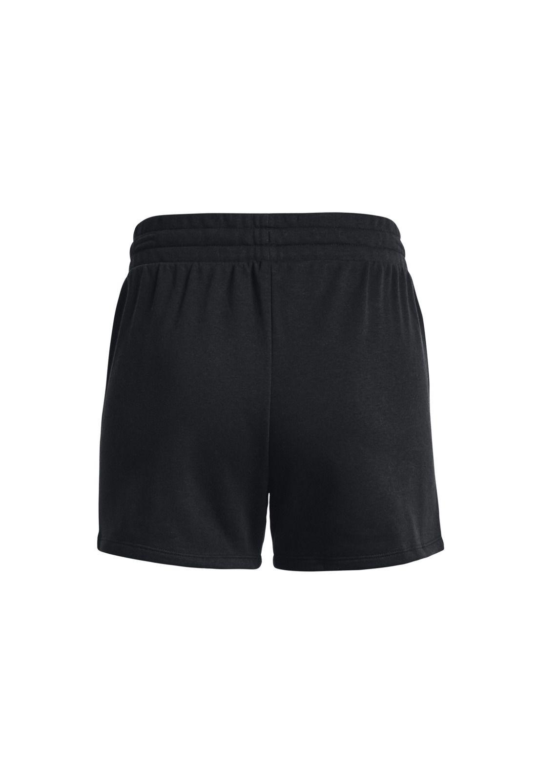 Short Training Rival Terry Negro Mujer-1