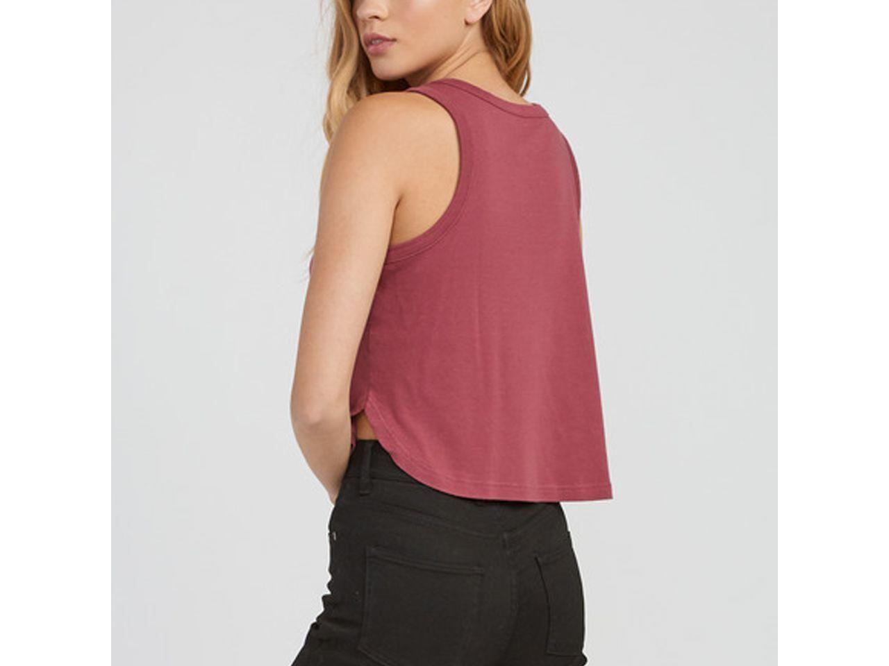 Polera Sin Manga Label Tank Magenta Fade-2