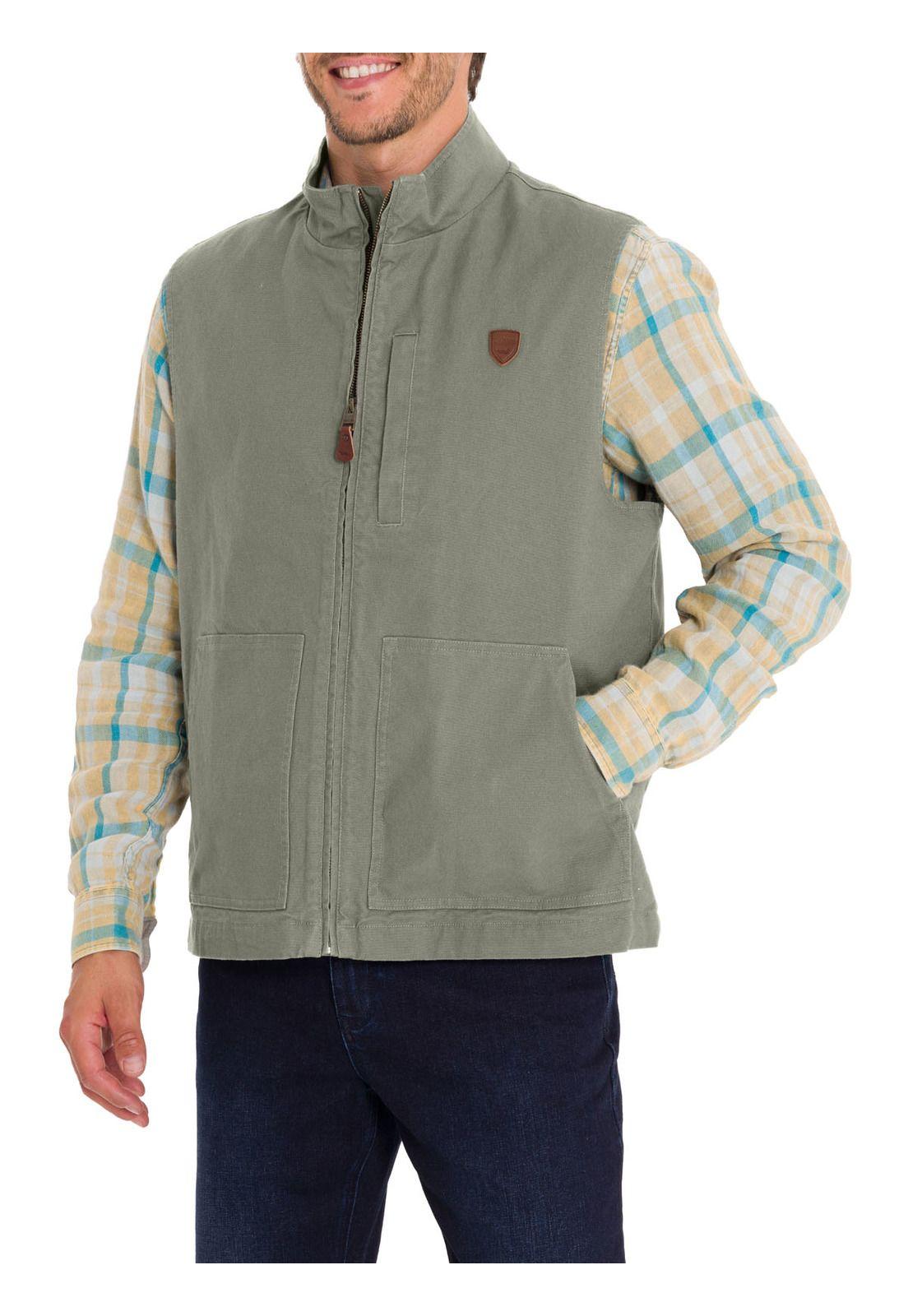 Chaqueta Algodón Orgánico Hombre Hartt Verde-4