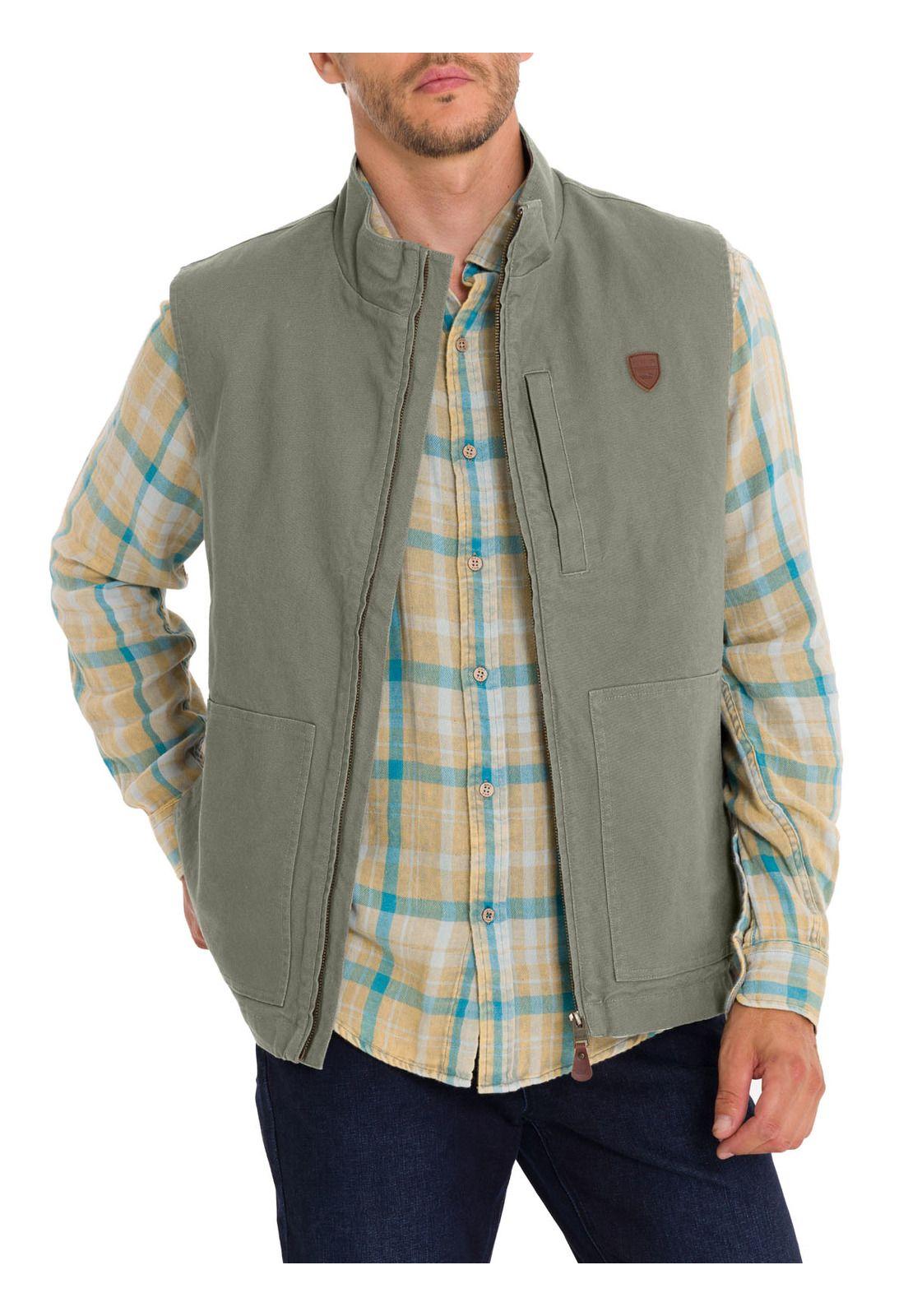 Chaqueta Algodón Orgánico Hombre Hartt Verde-6