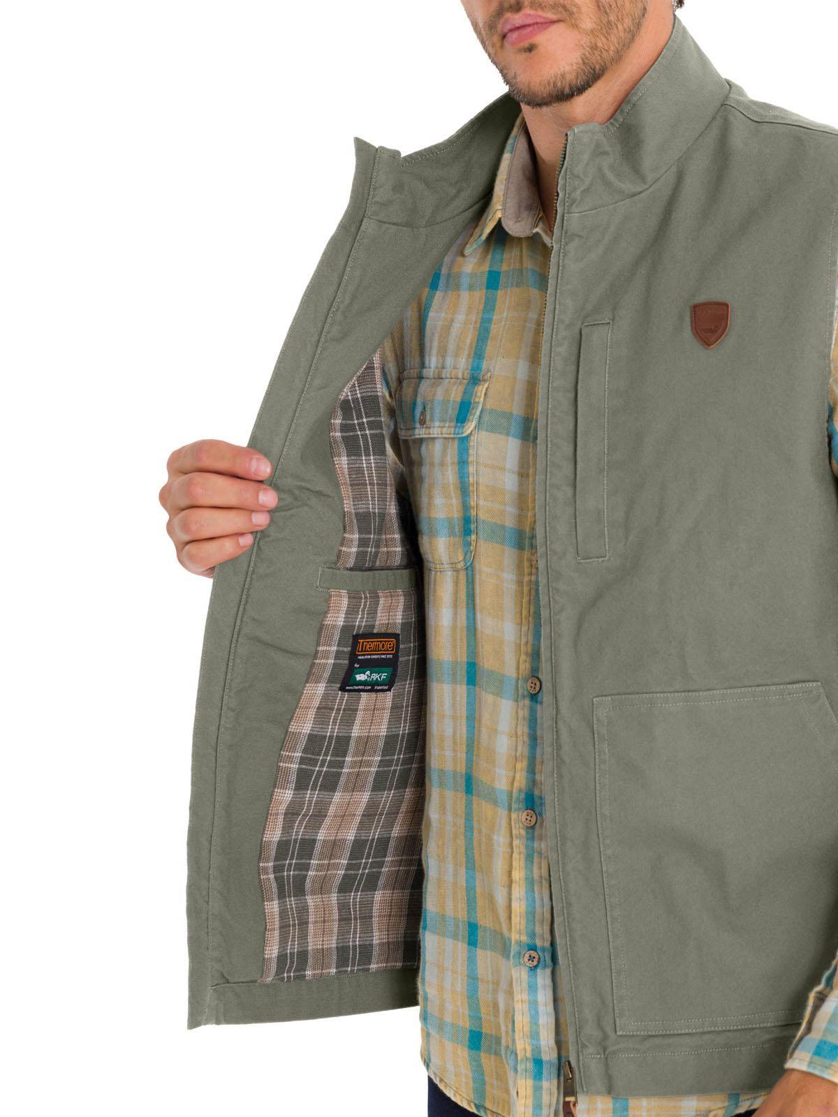 Chaqueta Algodón Orgánico Hombre Hartt Verde-7