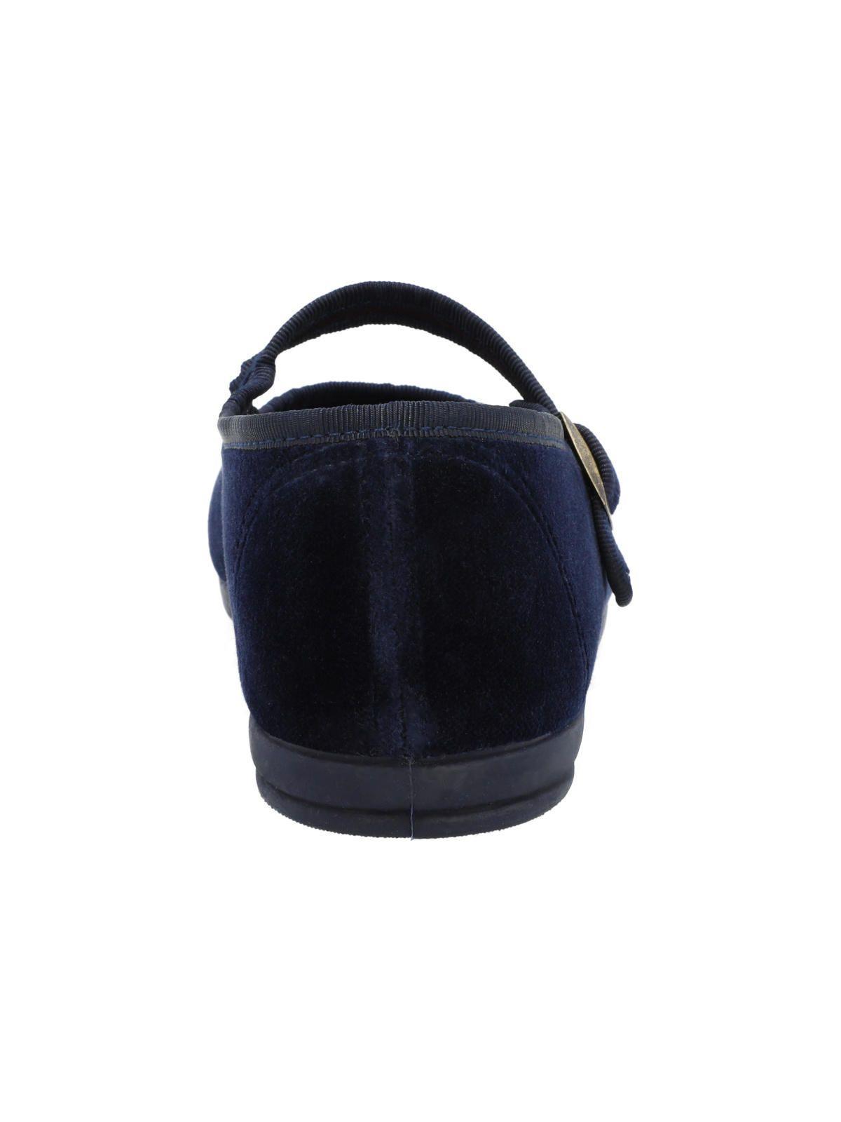 Ballerina Terciopelo Mujer Oli Azul-6