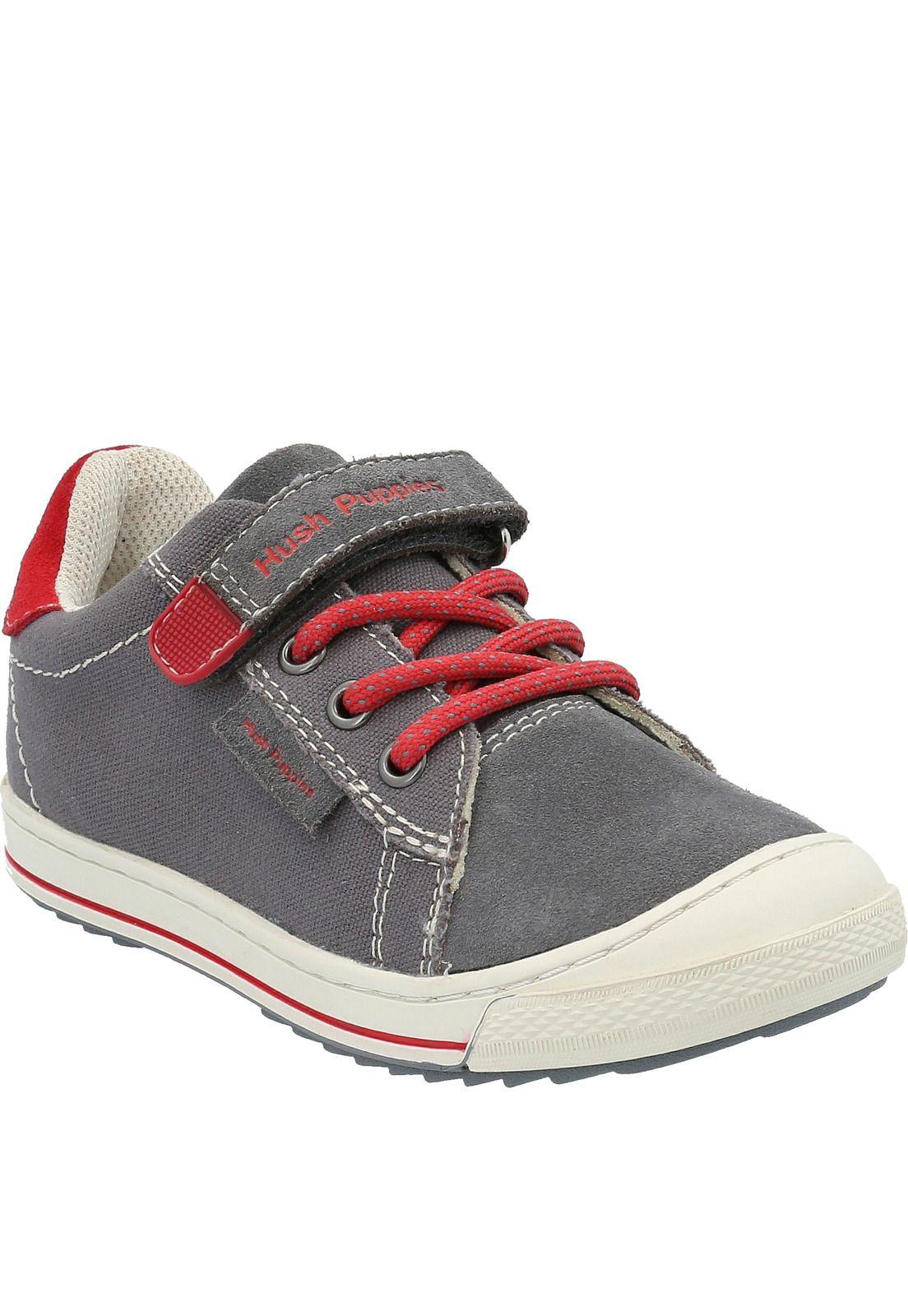 Zapatilla Niño Klaus Velcro Gris-0