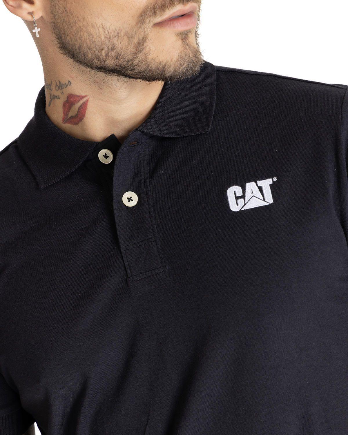 Polera Polo Hombre Fdtn Jersey Knit Pol Negro-5