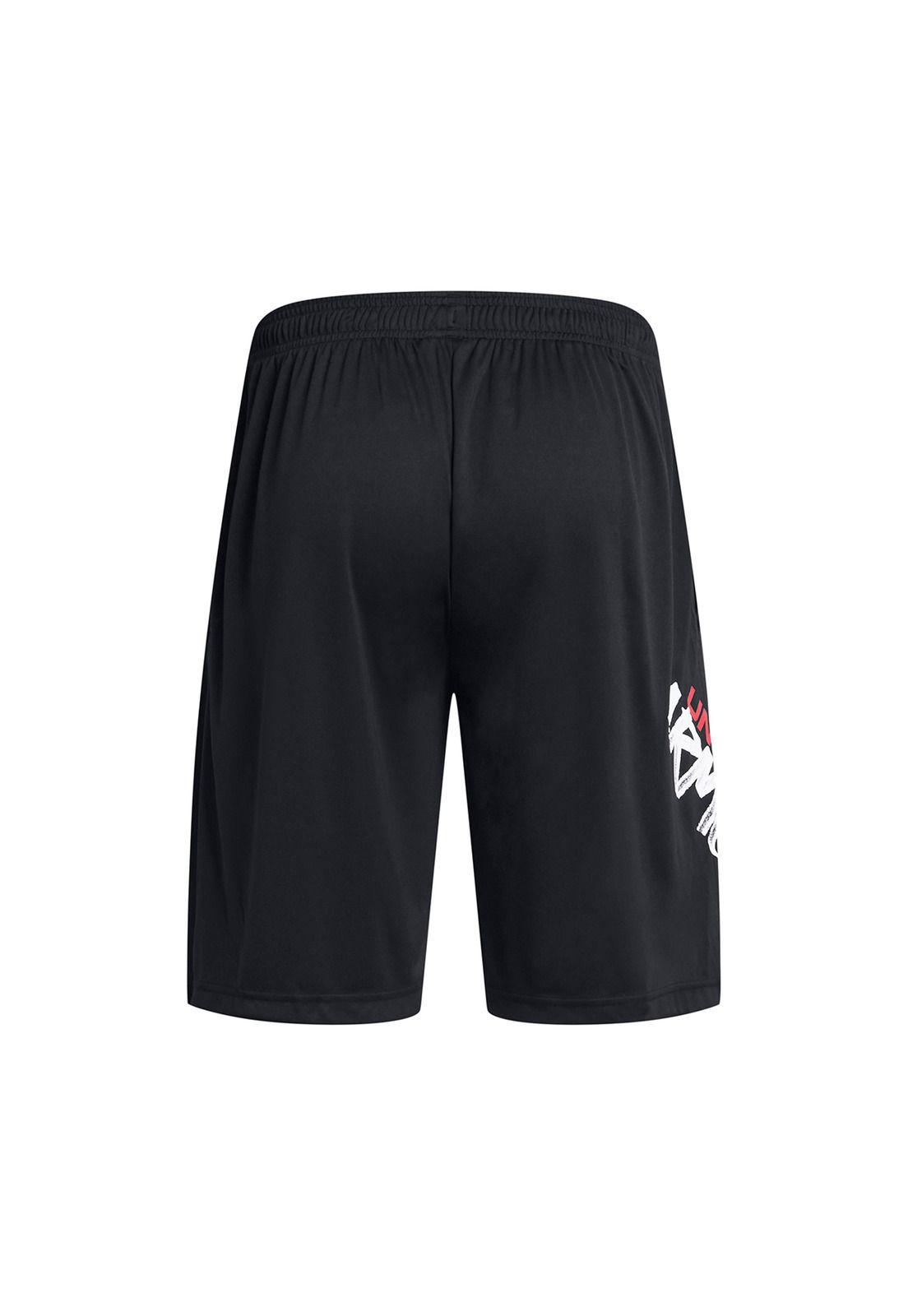 Shorts UA Tech para Hombre Negro-1