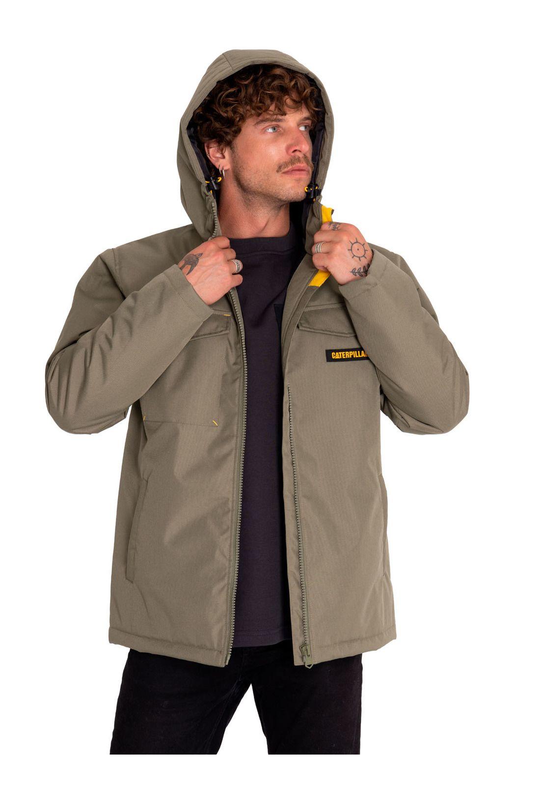 Chaqueta Hombre Heavyweight Insulated Hooded Verde-0