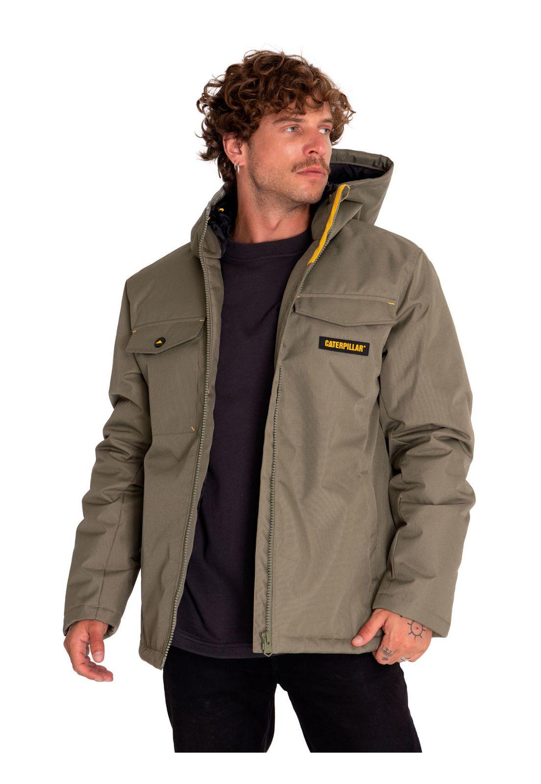 Chaqueta Hombre Heavyweight Insulated Hooded Verde-1