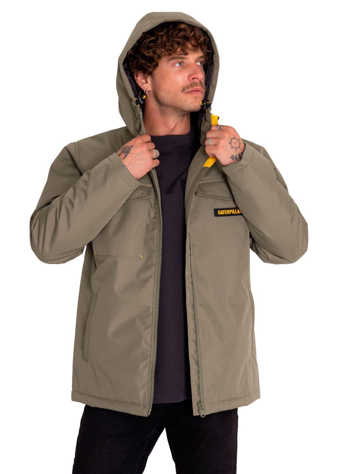 Chaqueta Hombre Heavyweight Insulated Hooded Verde-0