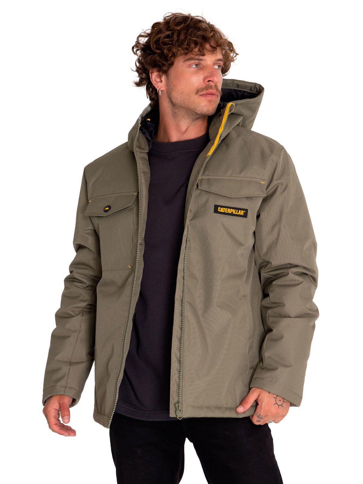 Chaqueta Hombre Heavyweight Insulated Hooded Verde-1