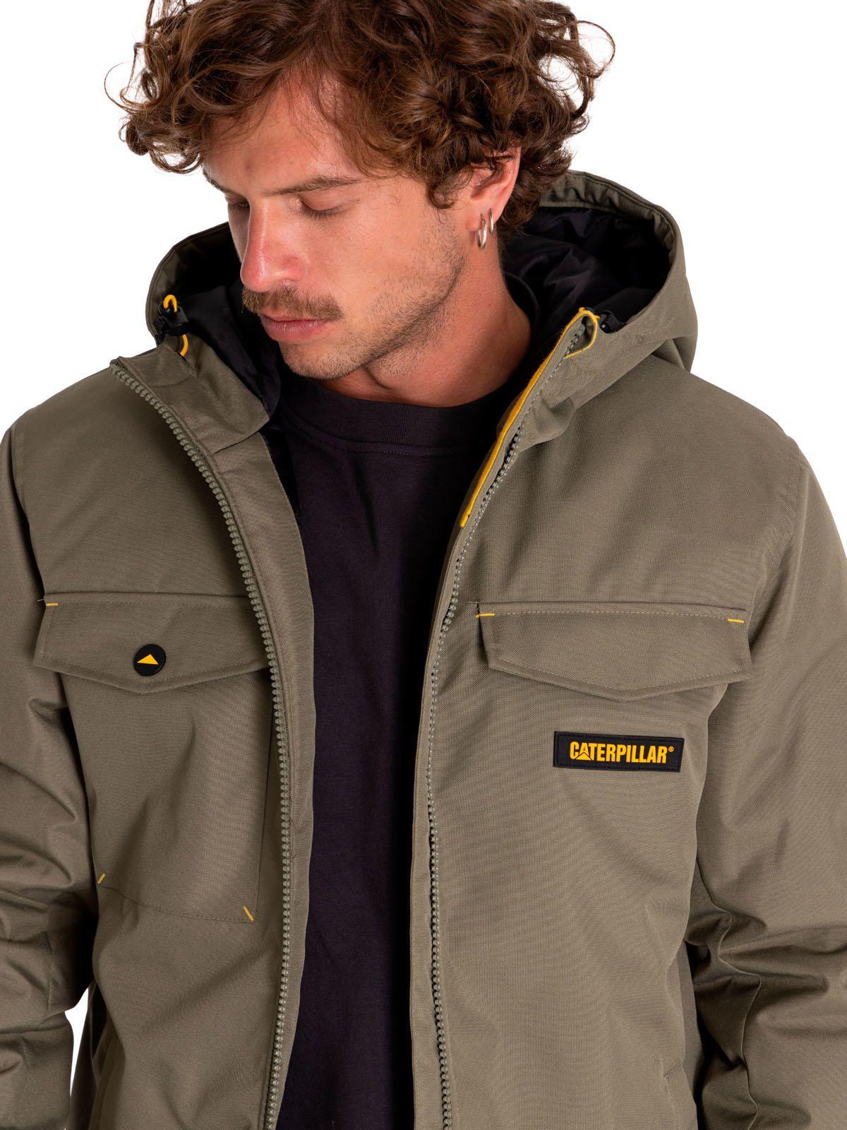 Chaqueta Hombre Heavyweight Insulated Hooded Verde-4