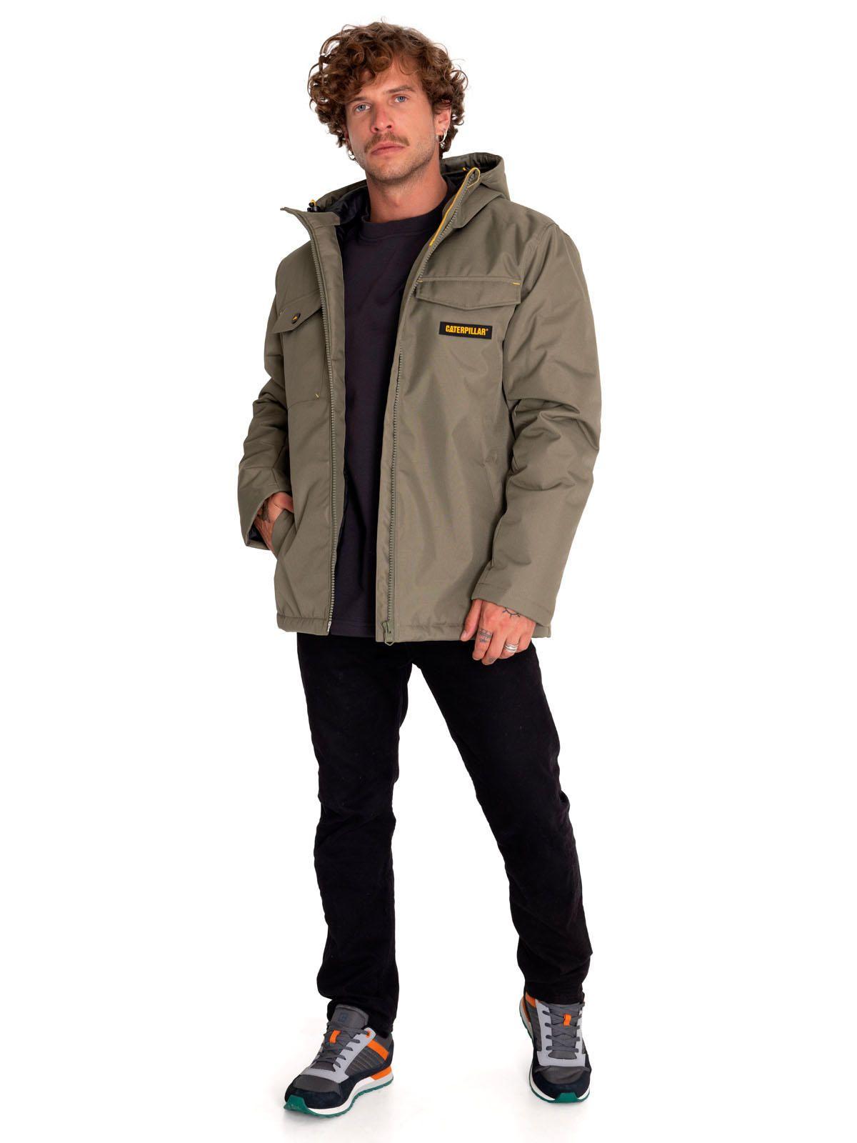 Chaqueta Hombre Heavyweight Insulated Hooded Verde-5