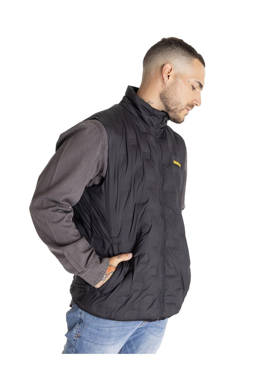 Chaqueta Sin Mangas Hombre Foundation Bonded Negro-1
