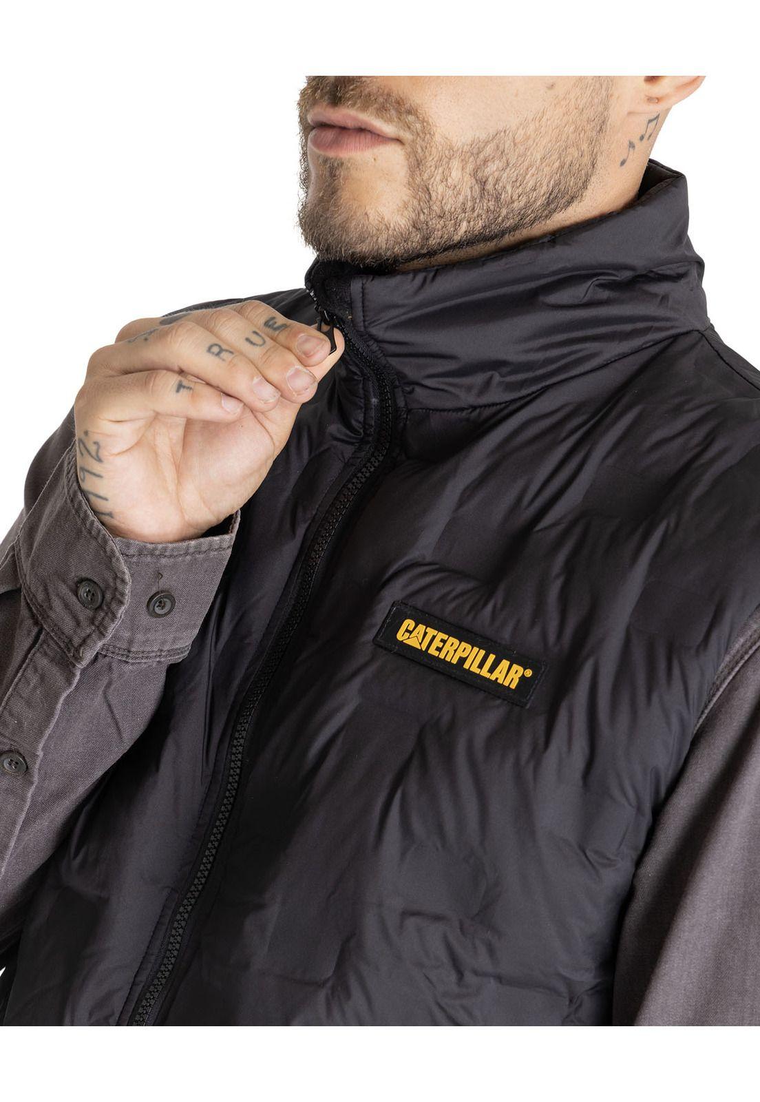 Chaqueta Sin Mangas Hombre Foundation Bonded Negro-4